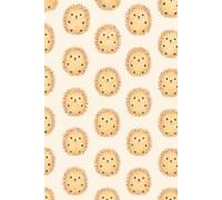 Hedgehog Pattern Notebook: 120 pages: A Cute Lined Journal for Kids, Teens & Animal-Loving Writers
