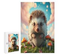 Hedgehog Puzzle 1000 Pezzi Giocattolo Educativo Premium Paisaje Edificio Per Bambini E Ragazzi Dai 5 Anni Intelligenza Creativa Idea Regalo Natale E Pasqua 1000 PCS