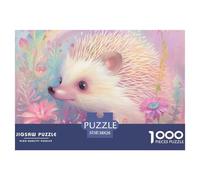 Hedgehog Puzzle 1000 Piezas Rompecabezas 38x26cm/1000pcs Regalos Para Adultos Y Niños DIY Descompresión