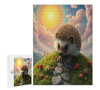 Hedgehog Puzzle 500 Pezzi Multicolore Paesaggi Italiani Paisaje Edificio Classici Per Adulti Rompicapo Collezione Idea Regalo Natale Per Lui E Nonno 500 PCS
