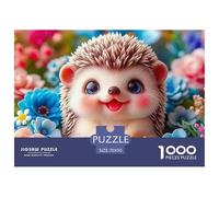 Hedgehog, Puzzle Da 1000 Pezzi, Gioco Sociale E Interattivo Che Stimola Collaborazione E Spirito Competitivo, Ideale Per Serate in Famiglia O Con Amici, Adatto A Partire Dai 12 Anni, 70x50cm/1000pcs
