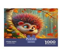 Hedgehog Puzzle Da 1000 Pezzi Per Bambini Curiosi:Absolutely Stunning Scopri Mondi Nuovi E Esercita La Memoria!