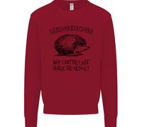 Hedgehogs Just Share The Hedge Divertente Bambini Felpa Maglioncino