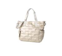 Hedgren borsa shopper borsa a tracolla Cocoon Puffer Tote Bag String Beige