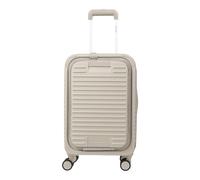 Hedgren carrello con scomparto per laptop Raku Yuno 22" / 55 cm Spinner + Front Pocket Pussywillow Grey grigio chiaro