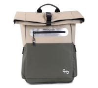 Hedgren Chain Zaino Unisex adulto, Beige/Olive, Taglia unica, Casual