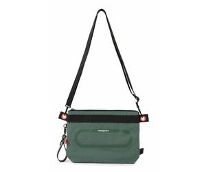 Hedgren Ichi M, Medium Crossover + RFID Unisex Adulto, Verde (Duck Green), OneSize