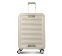 Hedgren Raku 4 ruote Carrello 65.5 cm con piega di espansione beige