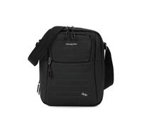 Hedgren RELAX M P Crossover Unisex con RFID - Borsa a tracolla verticale M con scomparto imbottito per dispositivi 100% RPET riciclato, impermeabile, Nero