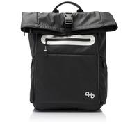 Hedgren ROLL UP BACKPACK BLACK Taglia unica Unisex Adulti, nero, Taglia unica, Casual