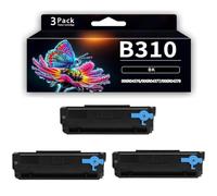 HEDIR 3 Pezzi B310 B315 Cartuccia Toner Nero per Xerox B305 B310 B315 Cartuccia Inchiostro ad Alta capacità Compatibile Sostituzione 006R04376 006R04377 006R04378 Cartuccia Toner,3PCS-15000pages