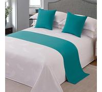HEDIR Copriletto in cotone per piedi del letto,copriletto,copriletto,copriletto copriletto protettivo,copriletto decorativo,copriletto per camera d'albergo,D- 1m bed 50 * 160cm