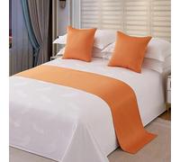 HEDIR Copriletto in cotone per piedi del letto,copriletto,copriletto,copriletto copriletto protettivo,copriletto decorativo,copriletto per camera d'albergo,H- 2m bed 50 * 260cm