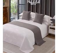 HEDIR Copriletto in cotone per piedi del letto,copriletto,copriletto,copriletto copriletto protettivo,copriletto decorativo,copriletto per camera d'albergo,F- 2m bed 50 * 260cm