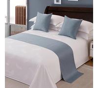 HEDIR Copriletto in cotone per piedi del letto,copriletto,copriletto,copriletto copriletto protettivo,copriletto decorativo,copriletto per camera d'albergo,A- 1.5m bed 50 * 210cm