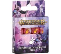Games Workshop - Warhammer - Age of Sigmar - Hedoniti di Slaanesh: Set di dadi