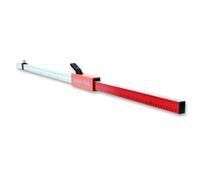 Hedue® Asta Flexi - Asta di livellamento per laser rotativo con supporto per ricevitore, alluminio anodizzato, 1,31-2,42 m