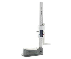 hedue® Misuratore di altezza digitale - calibro di precisione per la regolazione di lame per sega e frese, campo di misurazione 0-150 mm