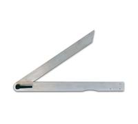 hedue® Squadra falsa in alluminio 600 mm - squadra falsa grande in alluminio, 60 cm