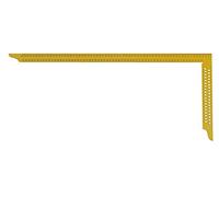 Hedue Y102 ZY - Squadra da carpentiere 1000 mm con scala millimetrica tipo A e fori per tracciatura