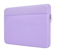 HEDUGO Custodia per computer portatile compatibile con MacBook Air/Pro da 17 a 17,3 pollici, con chiusura lampo, tasca per accessori, imbottita, per laptop da 17"