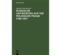 Hedwig Fleischh Russische Antworten Auf Die Polnische Frage 1 (Copertina rigida)