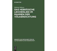 Hedwig Jahnow Das Hebräische Leichenlied Im Rahmen Der Völker (Copertina rigida)