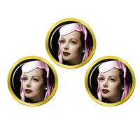Hedy Lamarr Golf Ball Markers