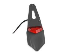 HEEGIN Luce Fanale Posteriore LED Stop per Motocicletta, Super Luminoso e Design Esclusivo, Compatibile con BETA 50-520 RR RRS RS 2T 4T Dirt Bike, Nero/Arancio/Bianco