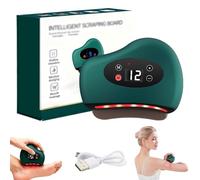 HeeHom Thermaedge - Raschietto per muscoli, 12 modalità di vibrazione e terapia con luce rossa, per alleviare il dolore ai piedi e fascite plantare, massaggiatore elettrico per atleti e uso domestico