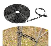 Heekcaa Cinghie per alberi da giardino, 6 m, in plastica, con lucchetto regolabile, legami per piante rampicanti e innesti (6 m)
