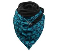 heekpek Sciarpa Donna Invernale Caldo Pile Morbide Grande Sciarpa Triangolare Multifunzione Scialle Elegante Scaldacollo con Bottoni