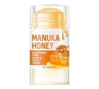 Heel Balm, Beeswax Heel Stick, Dry Feet Moisturizer, Cracked Skin Repair with non Greasy Foot Cream, Ideal for Heels, Soles, Toes, Daily Use, Softening Care, 40 g