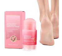 Heel Balm, Cracked Heel Repair Cream Fast Absorption, 3.07 x 1.5 x 1.5 Inches Repairs Care Moisturizer Relief Roller at Dry Skin Softener for Women, Hands, Body, Feet, Easy to Use