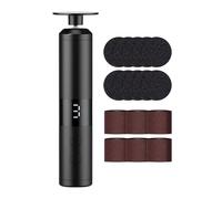 Heel Grinder Tool - Pedicure Machine for Travel | Abs with Three Speed Adjustment, Quiet Cordless Build, Safe Polisher Function, Compact Foot Care Device, Suitable for Home Dorm Vacation Holiday