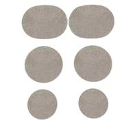 Heel Repair Patches - Self Adhesive Toe Burst Blowout Prevention Pads, Cushioning Shoe Sole Inserts, Retro Microfiber Leather Tape | Six Pieces Liner Protector, Boots Sneaker Walking Running Hiking Wo