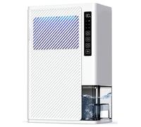 Heelay® Deumidificatore,3L/24H Deumidificatore Casa Muffa Portatile Risparmio Energetico Silenzioso Efficiente con 2 modalità Temporizzatore per il seminterrato del bagno della camera da letto