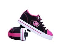 Heelys Classic, Sneaker Bambina, Nero Black White Hot Pink Black White Hot Pink, 35 EU