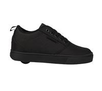 Heelys PRO 20 (Hes10430) Scarpa con Tacco a rotelle da Ragazzo, Tripla Tela Nera, 38 EU