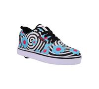 Heelys PRO 20 Prints, Scarpe con Le Ruote, Bianco Nero Ciano, 31 EU