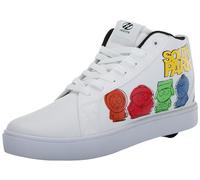 HEELYS Racer Mid, Scarpe con Le Ruote Uomo, Bianco Nero Giallo, 42 EU