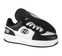 Heelys Rezerve Low Scarpe Con Ruote Pattini Sneakers Heely Neri E Bianchi NUOVI