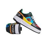 Heelys Rezerve - Sneaker basse, nero/rosso/ciano/giallo, taglia 36, Nero Rosso Ciano Giallo, 1 UK