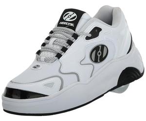 Heelys Scarpa Unisex Mega PRO con Tacco a rotelle, Bianco, 36.5 EU