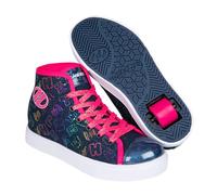Heelys Scarpe da Ginnastica Unisex Veloz, Denim Rosa Arcobaleno, 39 EU