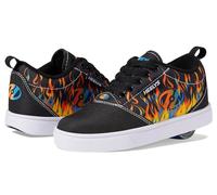 Heelys Scarpe da skate con ruote per ragazze, Nero/Arancione/Blu/Bianco, 3 Little Kid