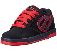 Heelys, Unisex Bambino, Trainer, Propel 2.0 (770506), Nero e Rosso, 7 UK Child