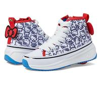 HEELYS Veloz Chi Hello Kitty (Little Big Kid/Adult), Scarpe con Le Ruote Bambine e Ragazze, Bianco Nero Rosso Giallo Olimpico, 7