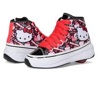 Heelys Veloz Chi (Little Big Kid), Scarpe con Le Ruote, Nero Rosso Rosa, 38 EU
