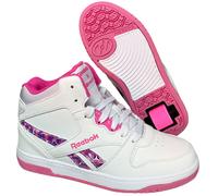 Heelys X Reebok BB4500 Mid Scarpe Con Rotoli Pattini Sneaker Heely Rosa Nuovo
